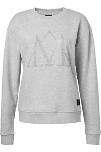 2023 Mountain Horse Womens MH Sweatshirt 4531014 - Grey Melange